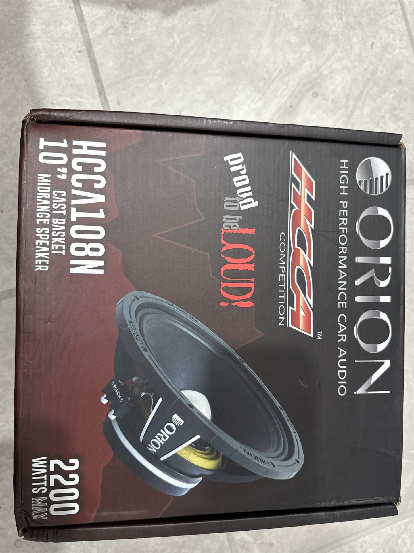 Orion HCCA 108N 10 2200W Max (Has 4 Left)