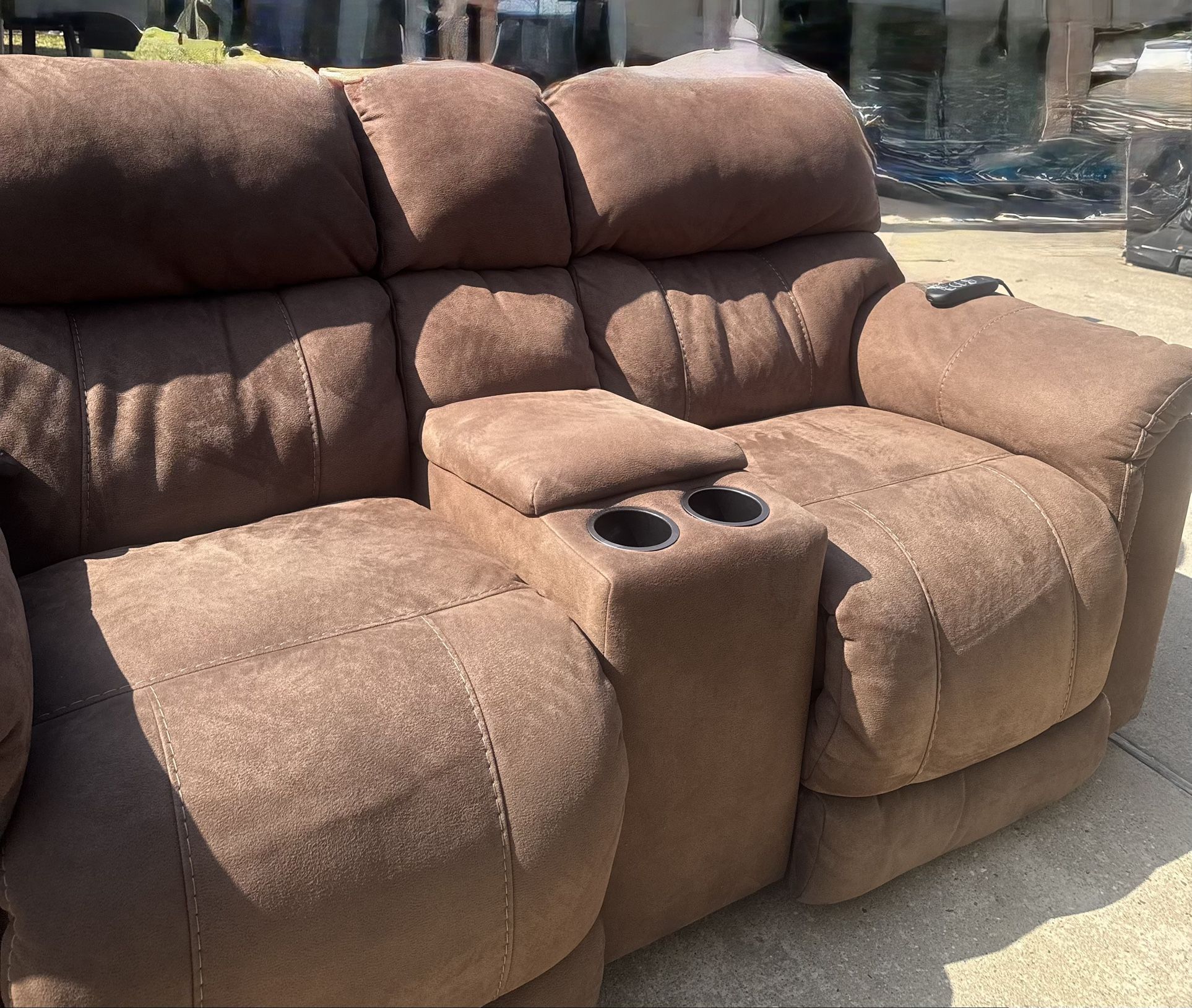 Recliner Sofa With Remote Control