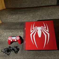PS4 Pro 1tb Spider-Man Limited Edition