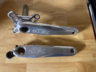 Shimano DXR crankset 180mm