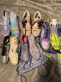 Adidas and Nike Elite Soccer cleats