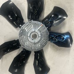 Small Block Chevy 350 EngineFan Clutch & Fan