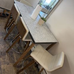 Comedor 5pcs- 4 Sillas Y Mesa 