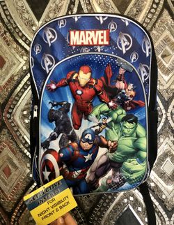 BRAND NEW W TAGS AVENGERS SUPERHERO MARVEL BACKPACK