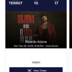 Ricardo Arjona Tickets 