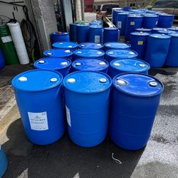 55 gal Plastic Drums