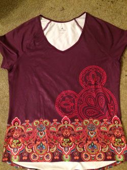 Ladie's Disney Yoga shirt