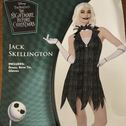 Adult Jack Skellington Dress Costume - The Nightmare Before Christmas