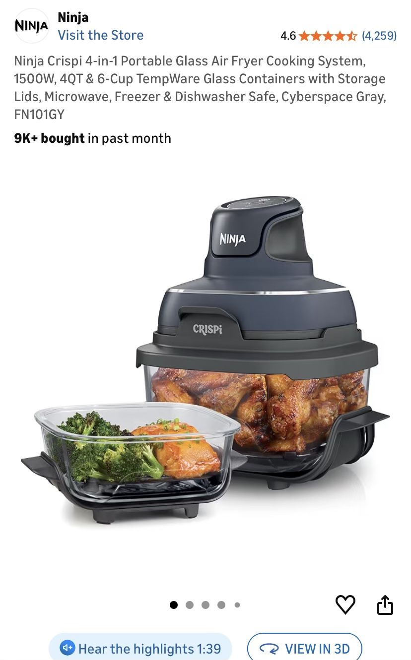 Ninja Crispi air Fryer
