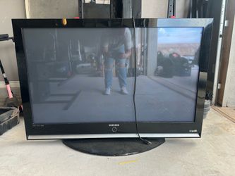 Plasma TV with stand