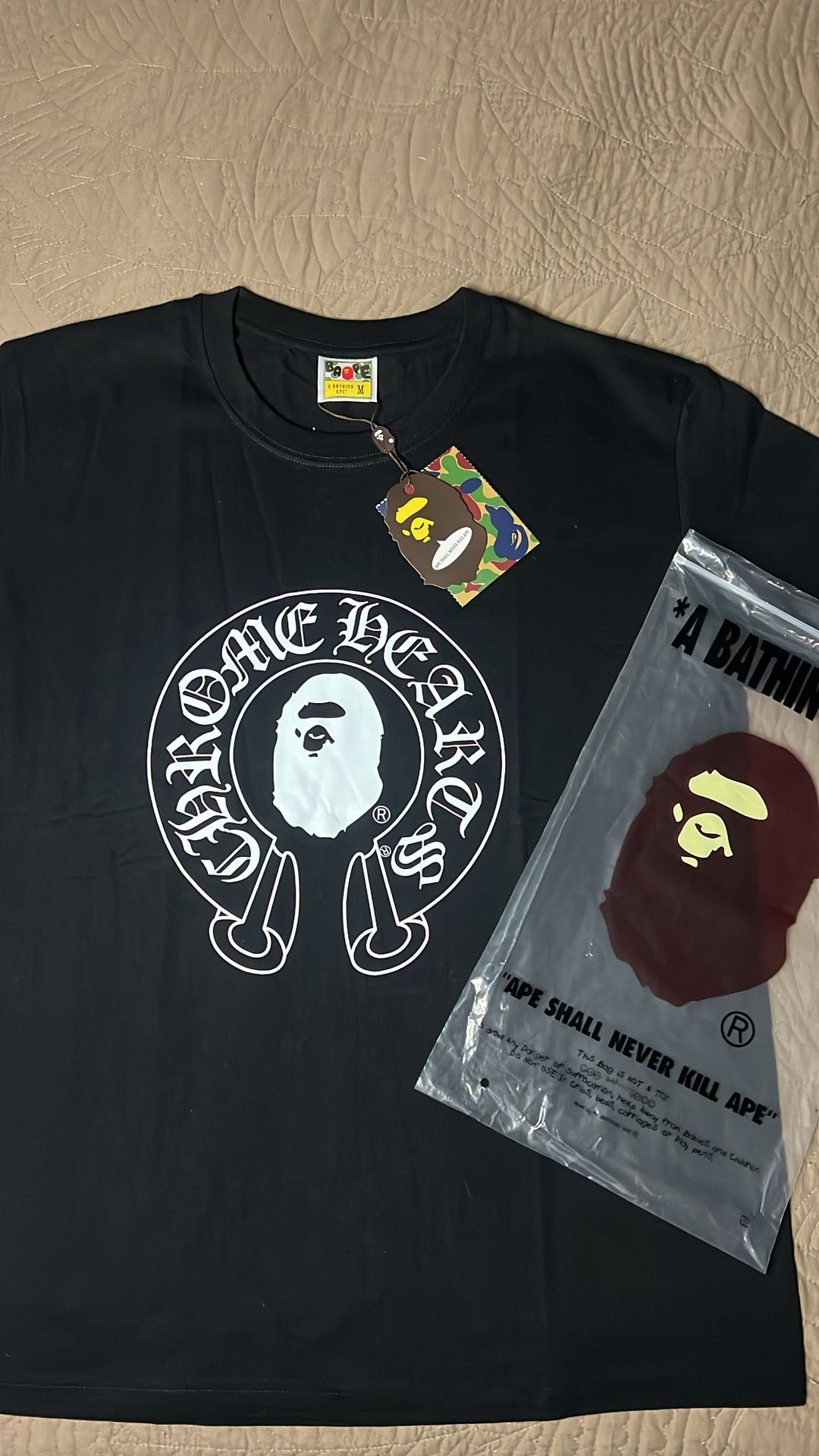 Chrome Hearts Bape Tshirt