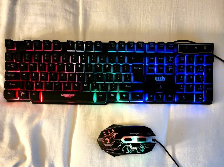 Orzly Gaming Keyboard And Mouse 