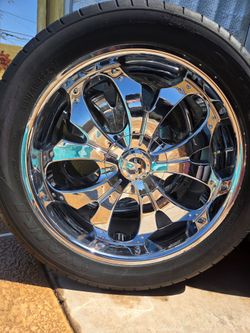 Rims n tires 22"universal