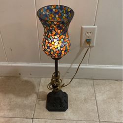 Stained Glass Antique Table Lamp