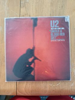 “Under A Blood Red Sky” Live By U2 (Vinyl)
