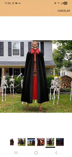 Cozypower 12 ft Skeleton Vampire Halloween Outdoor Decor