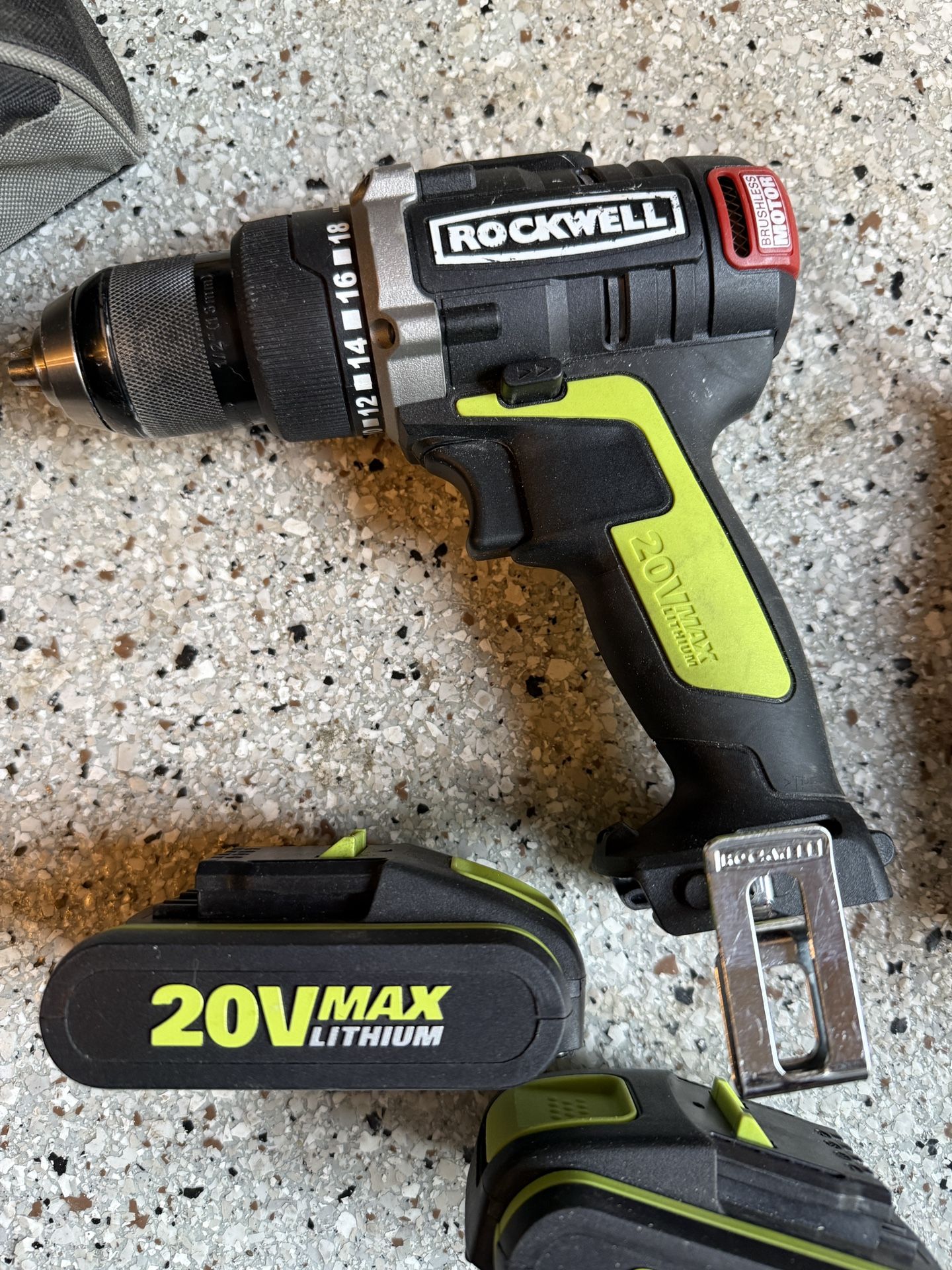 Rockwell Tools driver with Battery and Charger