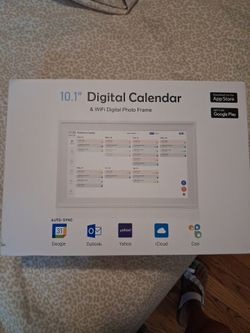 10.1" Digital Calendar