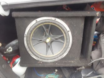 12" kicker in skar ported box