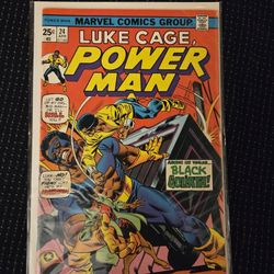 Luke Cage Power Man #24. Marvel Comics. 1st Appearance. Key. Vintage. 