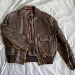 Classic bomber style jacket circa 1980s. 