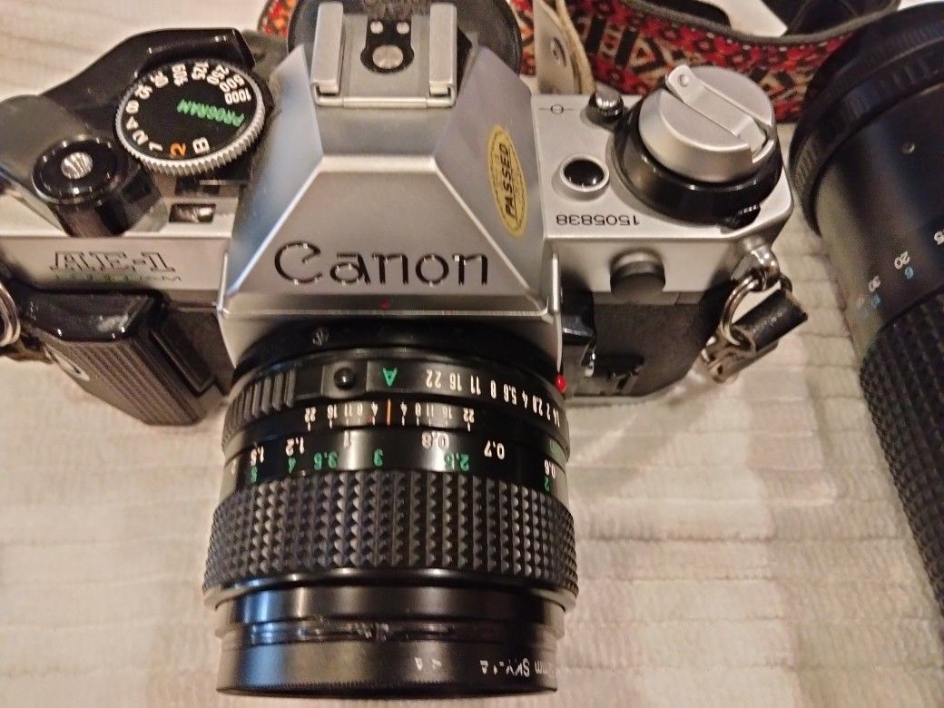 Canon AE-1, Lens And Accessories