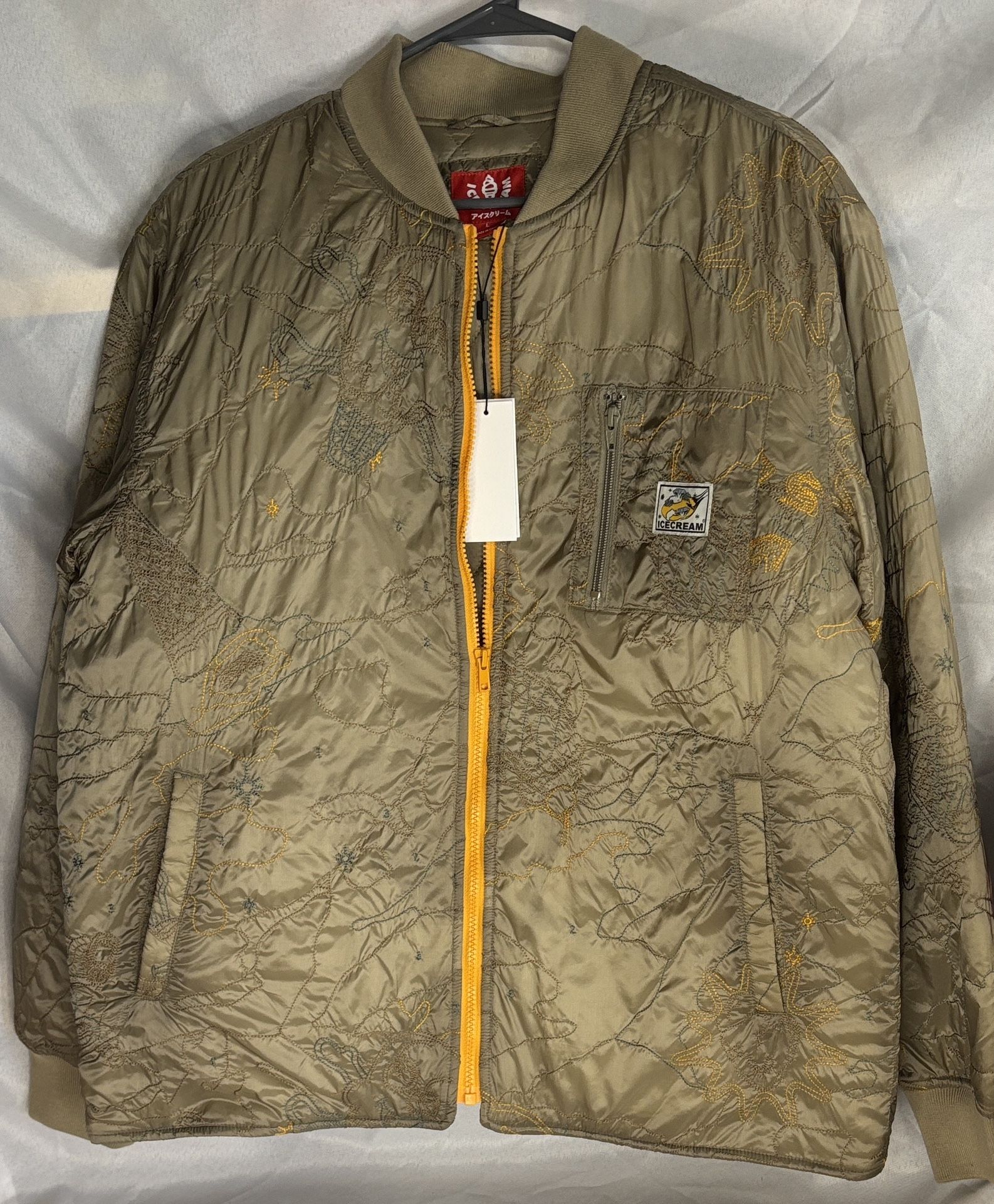 Olive Bomber jacket By Icecream