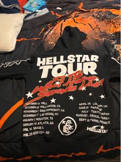 Hellstar tour hoddie  MS