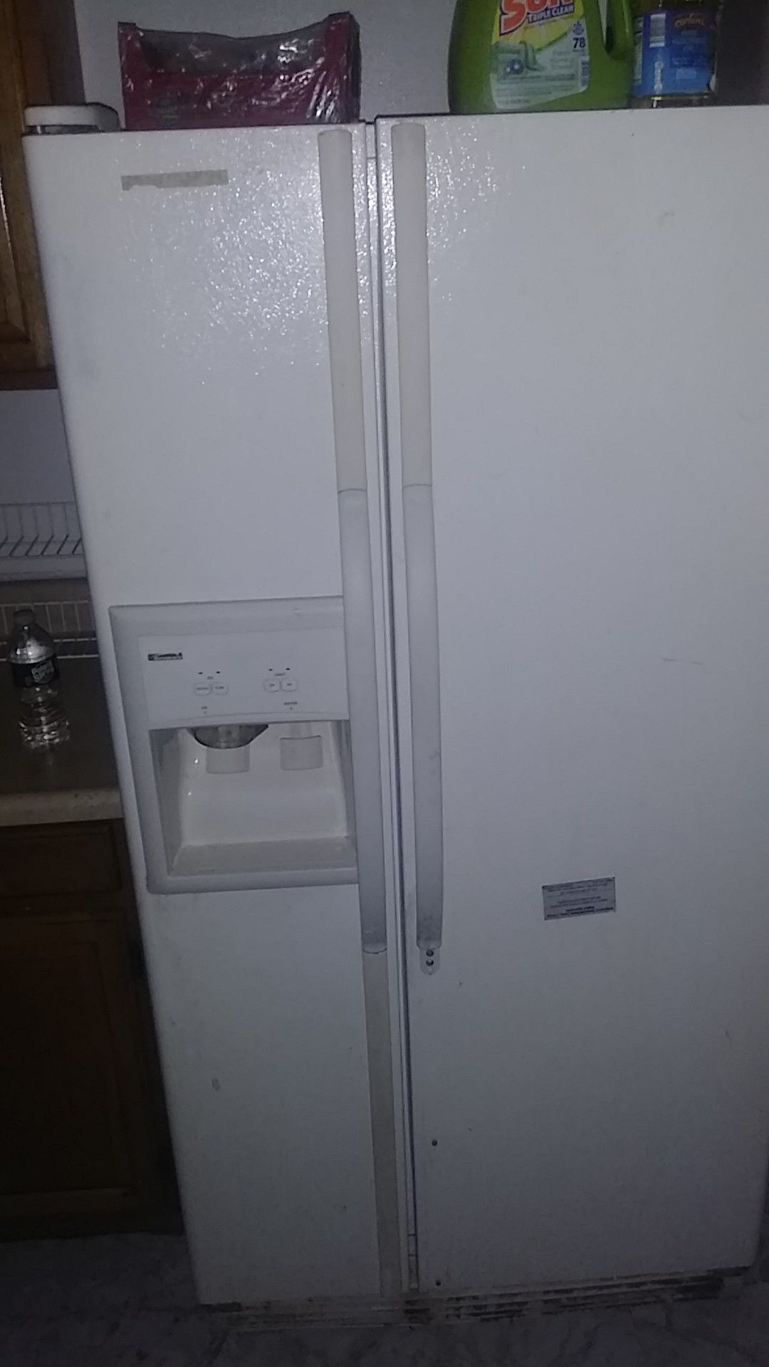 A used refrigerator that works good