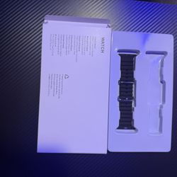 Ultra 2 Apple Watch 49mm Black ocean strap 