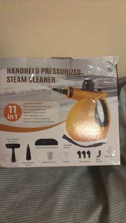 Handheld Pressurized Steam Cleaner 11-in-1