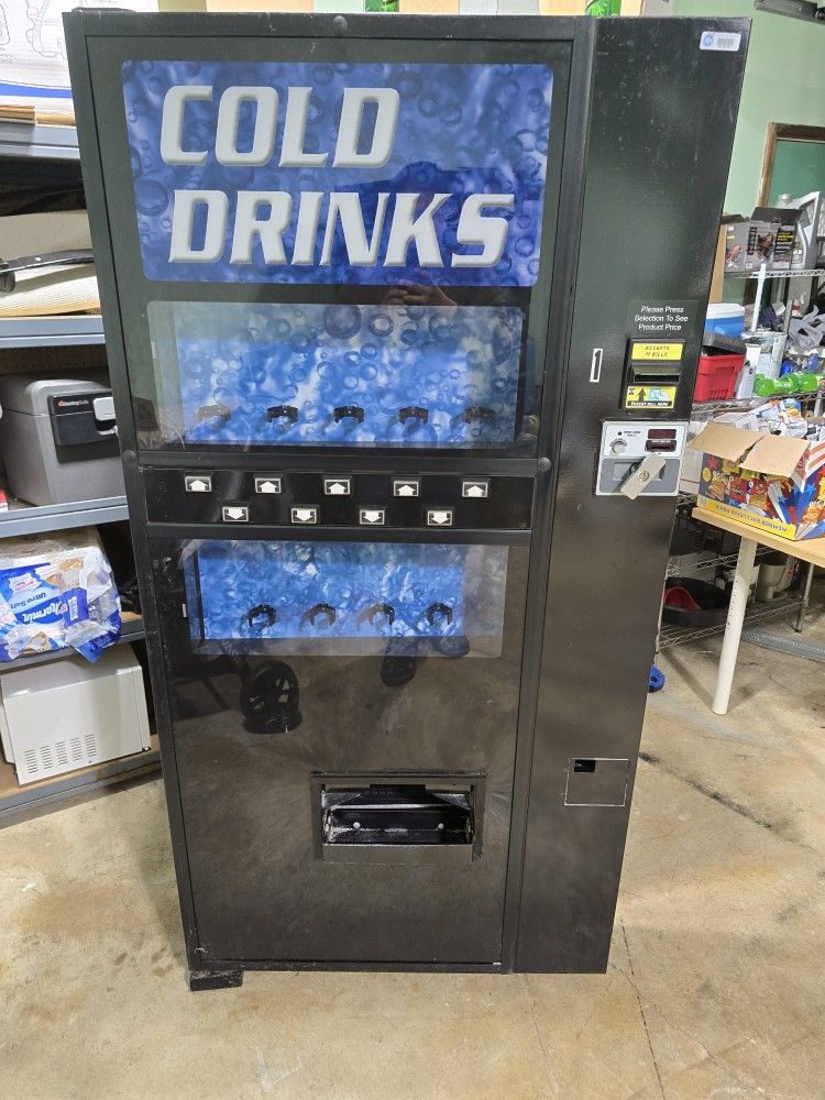 Vending Machine For Drinks Dixie Narco 501 E