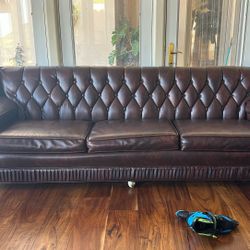 Vintage Leather Sofa 