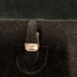 14 Karat, Yellow, Gold And Diamond Ring