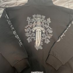 Chrome Hearts “dagger” Zip Up