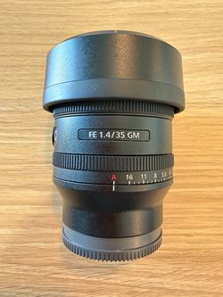 Sony 35mm f1.4 GM G Master E Mount Lens