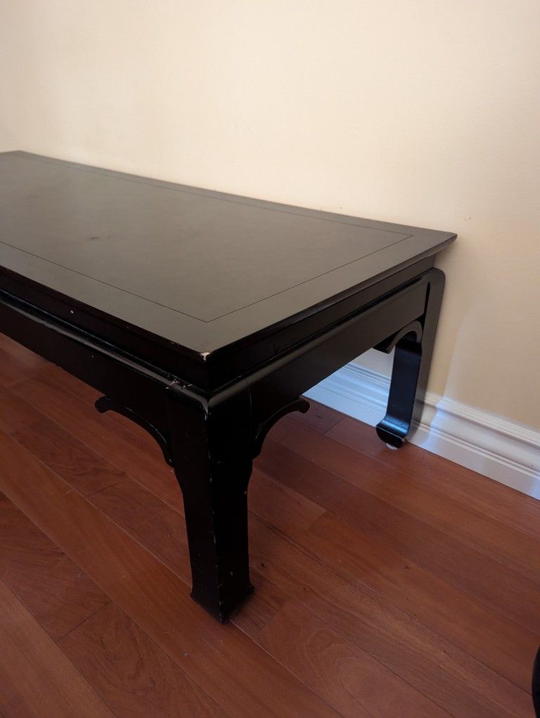 Black Coffee Table