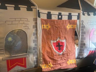 Kids Castle Knight Bed Tent Play Canopy