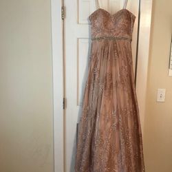 Blush Prom Dress/evening gown