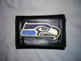 Tri-fold Seahawks wallet