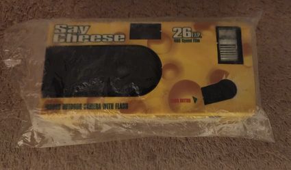 Say Cheese Vintage Camera New