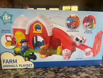 Farm animals Playset NEW