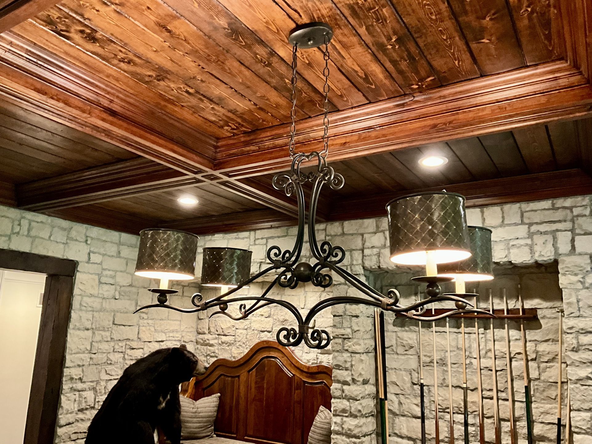 Rustic/Modern Farmhouse Chandelier