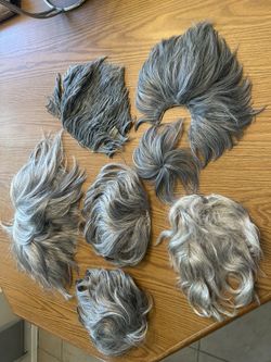 Collection Of Gray Wigs - Reduced 