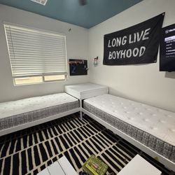 L Shaped Twin Bed with Trundle And Drawers