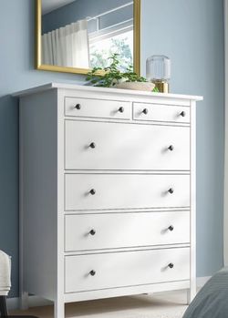 IKEA six drawer Hemnes dresser