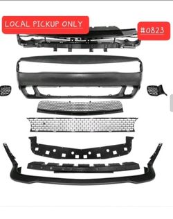 ➿️ 2008-Up Dodge Challenger SRT HellCat Front Bumper Cover #0823