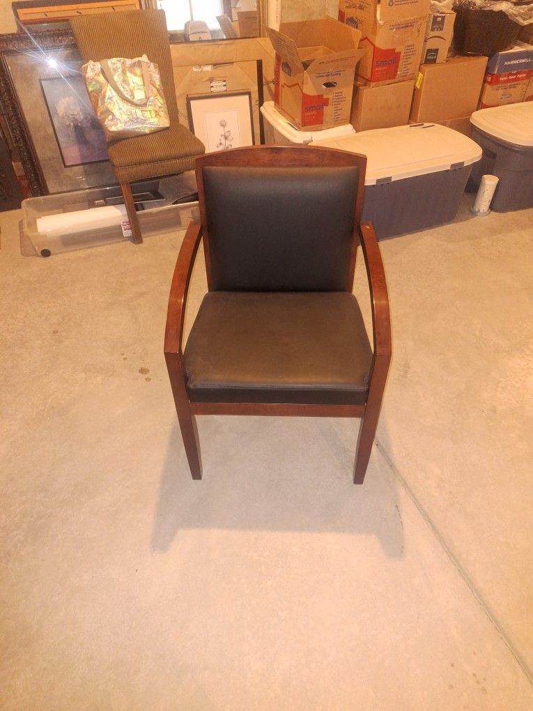 Black And Brown Chair