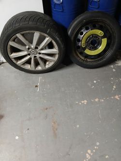 Vw eos  spare  tires  2  2012