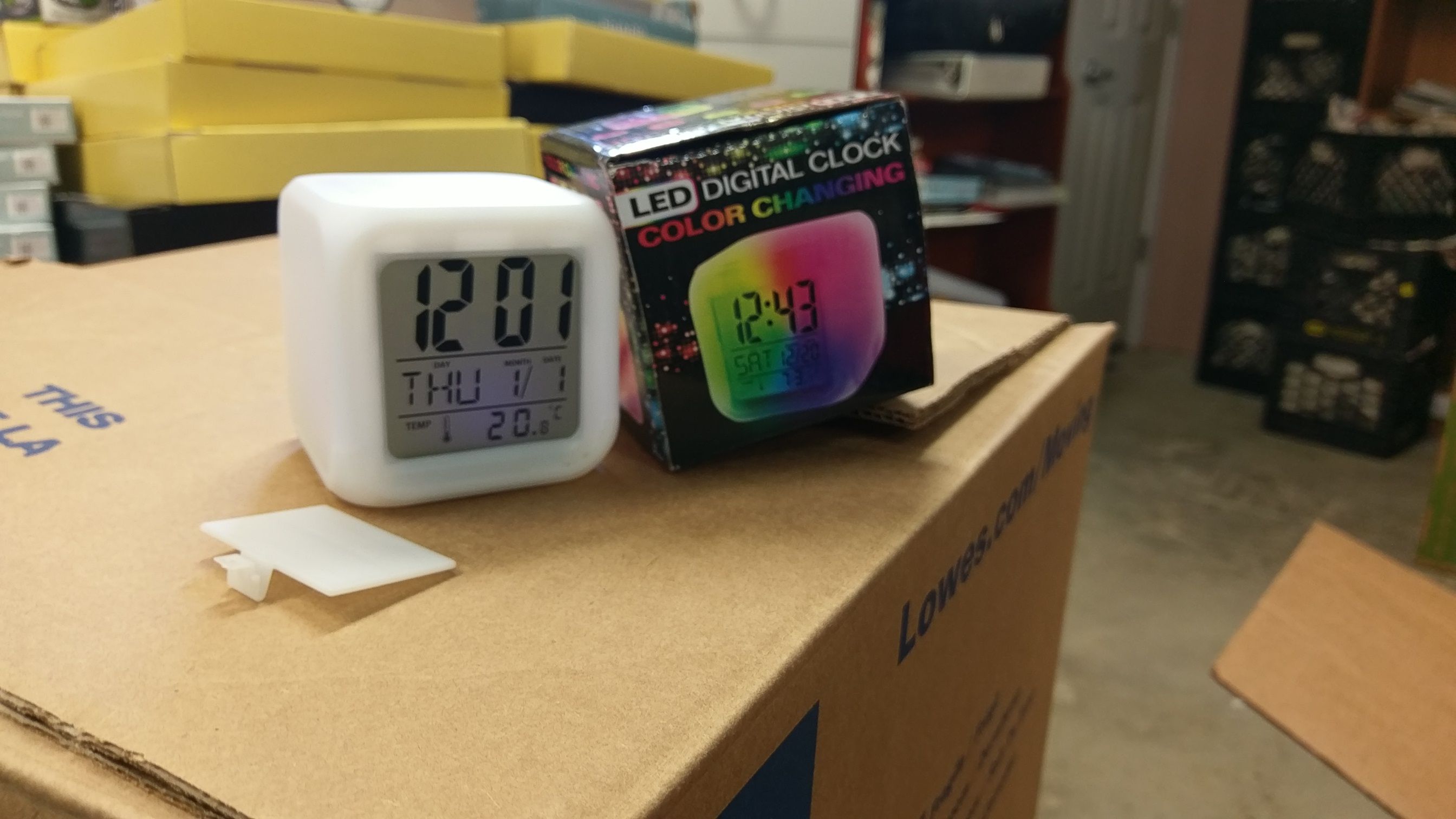 Color Changing Clock